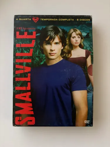 Box DVDs Smallville 4ª temporada