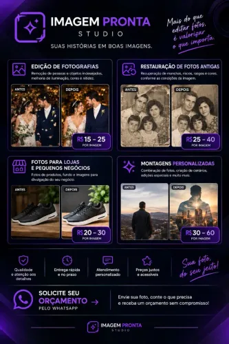 Edição de fotos proficional