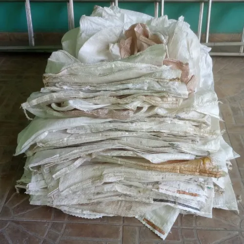 Sacos de fibra para por milho e ração
