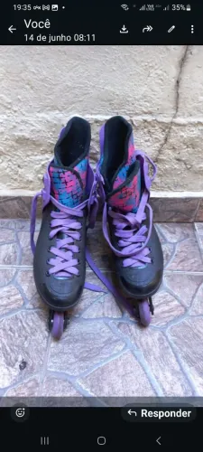 Patins de rodinhas . N 37