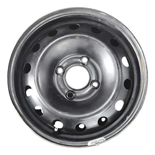 Roda De Ferro Aro 14 Peugeot 207 206 2007 2008 2009 2010 Preto