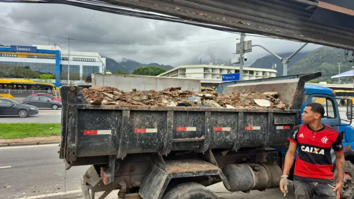Retirada de entulho com caminhão a partir de 600,00