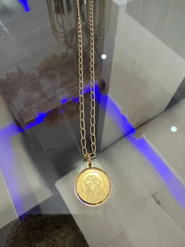 Vendo cordao de ouro + pingente 18k