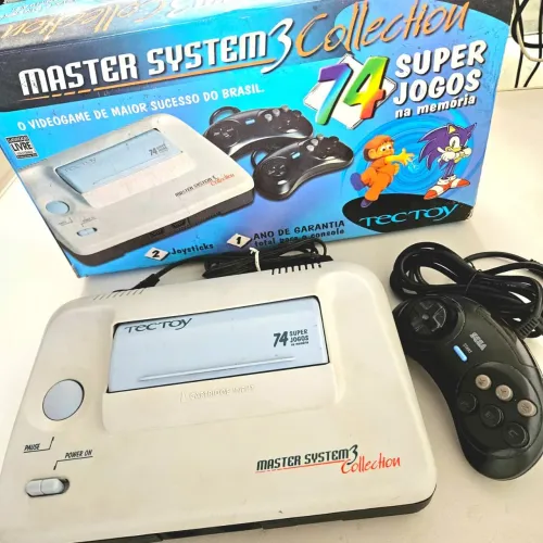 Master system 3 na caixa 74 jogos