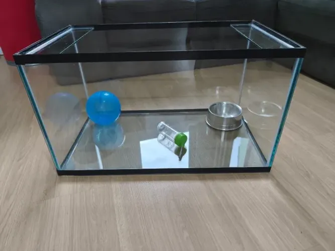 Terrario para hamster ou aquário 62 litros