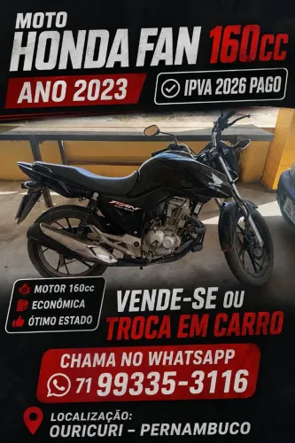 Vendo moto toda original