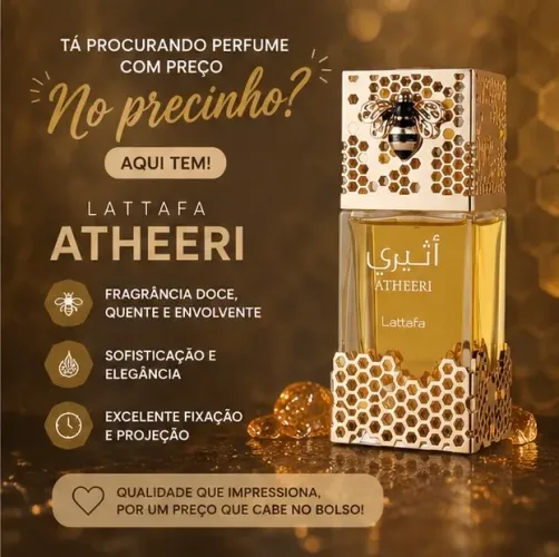 Perfume Lattafa Atheeri precinho
