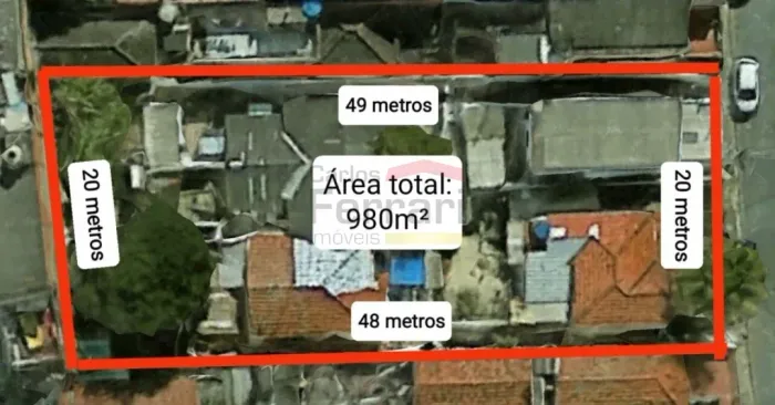 Terreno á venda próximo a Av. Imirim com 980m²!!