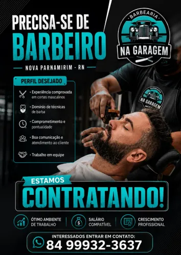 Vaga para Barbeiro