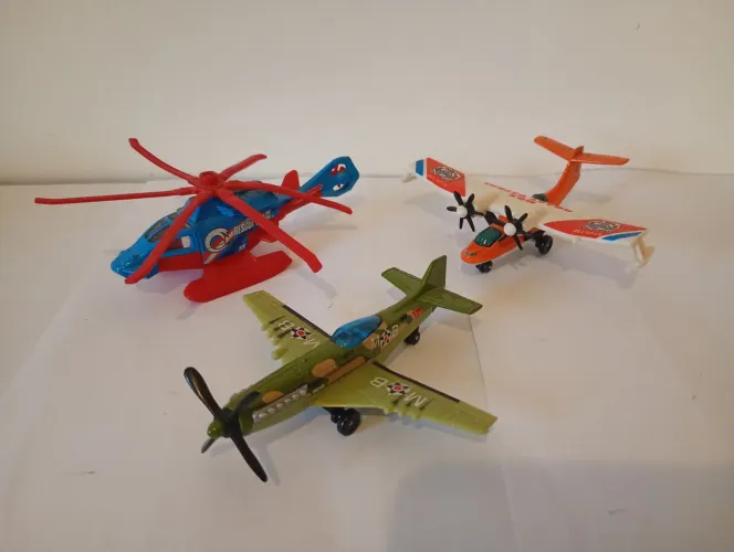 Matchbox - Lote 03 Miniaturas De Aeronaves