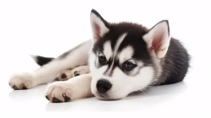 Husky siberiano Um anjinho de quatro patas esperando um lar
