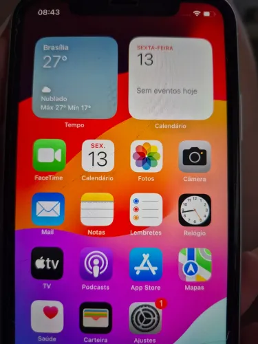 IPHONE XR 128GB COR BRANCA