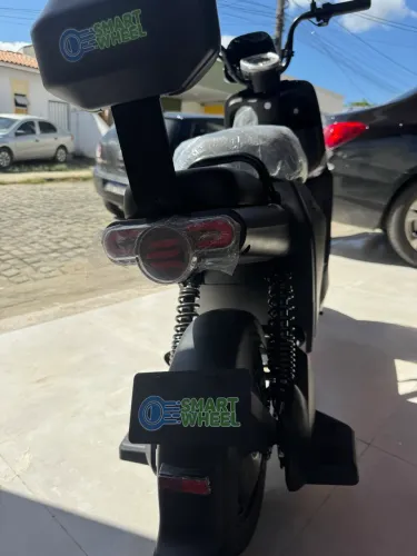 Moto elétrica Smart aéreo