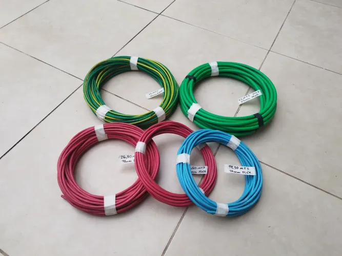 Fios elétricos 2,5mm 4 mm 6 mm 10 mm 25 mm leia a descrição