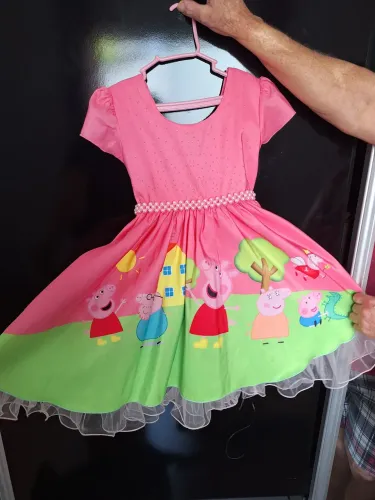 Vestido Pepa tamanho 3 anos