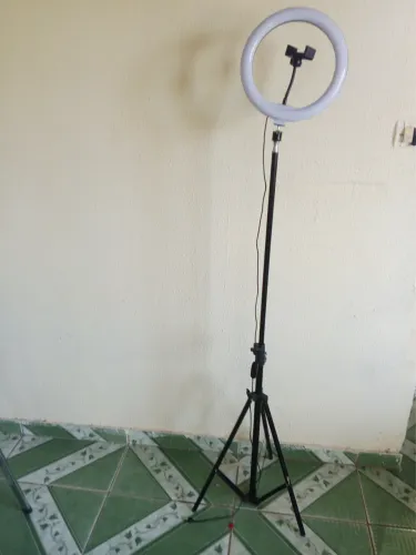 Ring Light com Tripé - Perfeito para Fotos, Vídeos e Lives ?