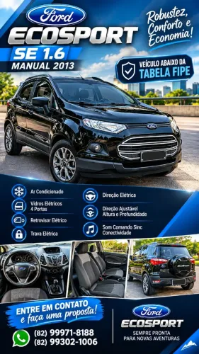 Ford Ecosport SE 1.6 16V Flex 5P Mec. 2013