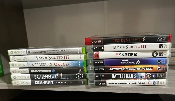 Jogos de ps3 e Xbox 360