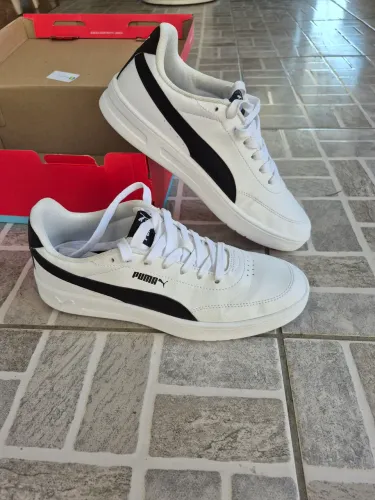 Tênis masculino Puma branco número 39