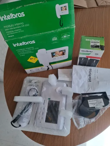 Video Porteiro Ivr 1010 Branco E Preto Intelbras 110v/220v