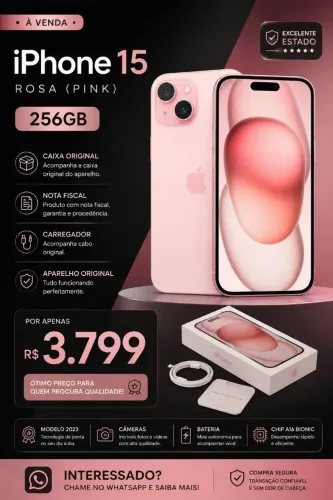 Iphone 15 256gb Rose