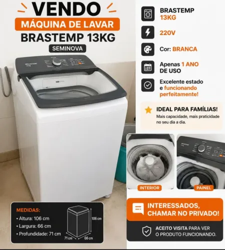 Máquina de lavar roupa