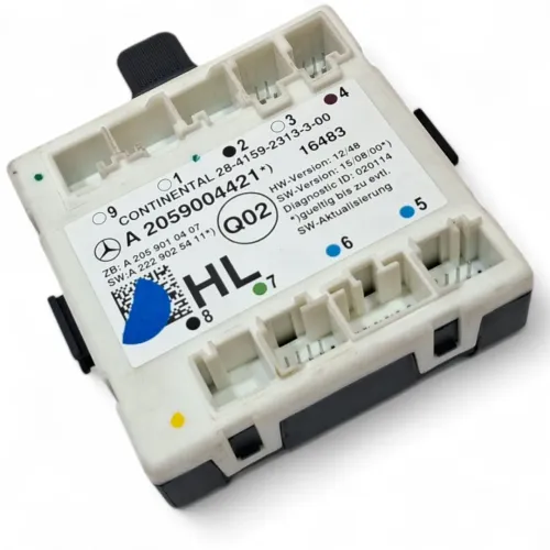Módulo Porta Traseira Esc. C180 W205 A 2059004421 2015 2018