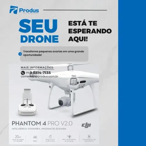 Drone Dji Phantom 4 Pro V2.1 (Usado)