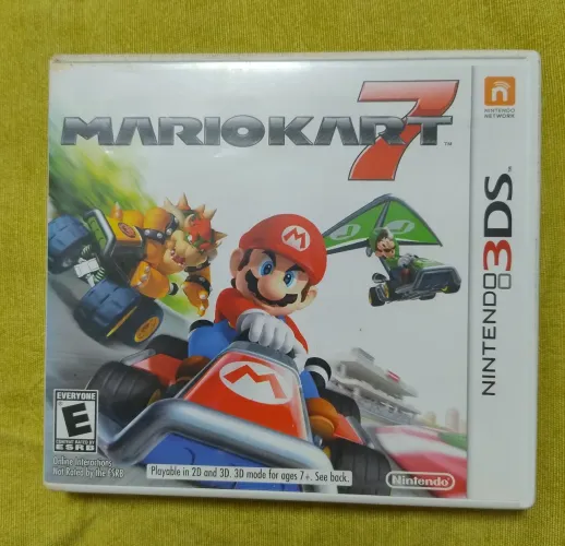 Mario kart 7 3ds jogo