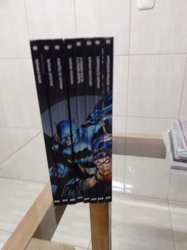 Combo Batman Eaglemoss com 7 edições. Edição Batman e filho molhou e vai de brinde. 