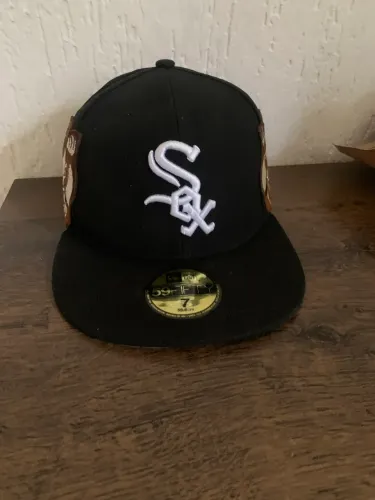 Bone new era fechado Red Sox colaboração Jhon Stan