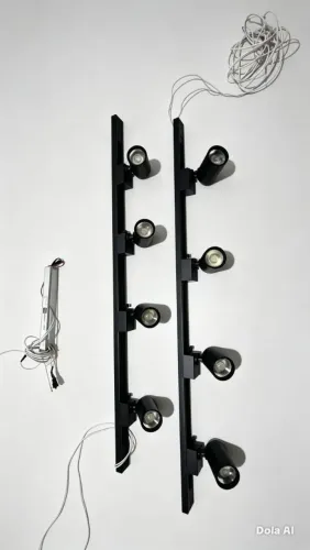 Luminária trilho Sport led com fonte 