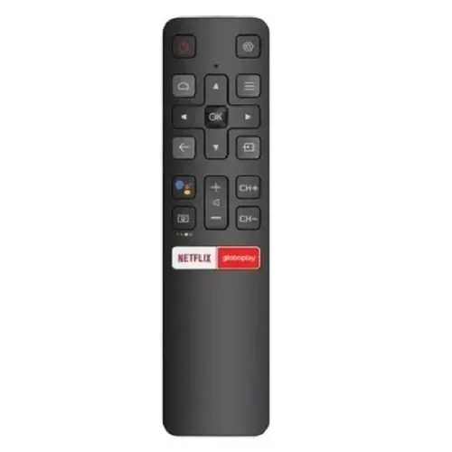Controle Smart Tv 4k Tcl Rc802v 55p8m 65c6us 32s6500 40s6500 Teclas Netflix e Globoplay