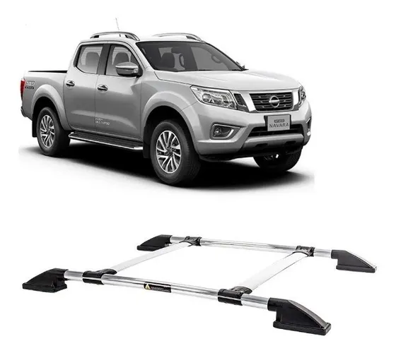 Bagageiro Nissan Frontier 2016 à 2020 Cromo Colado Track