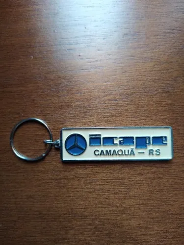 Chaveiro antigo Mercedes concessionária Icape Camaquã - RS em metal
