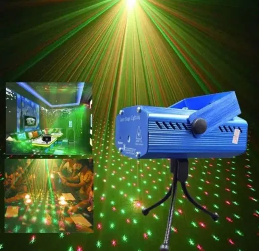 Jogo de Luz Mini Laser Luz Led