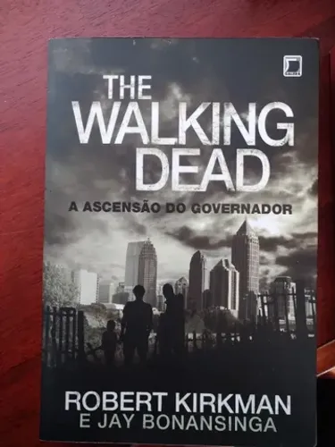 livro the walking dead a ascensão do governador - pouco uso