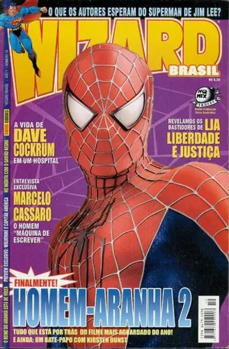Wizard Brasil Nº 10 - Reportagens E Quadrinhos - 84 Pgs.