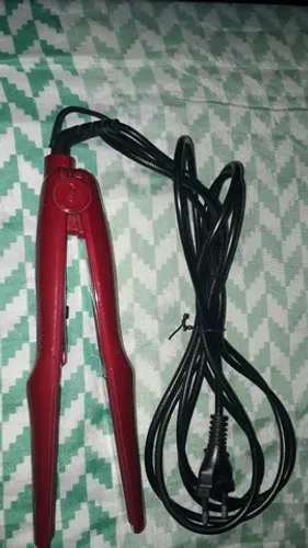 prancha gama italiana 110v 210° profissional testada sem uso 70 retirando