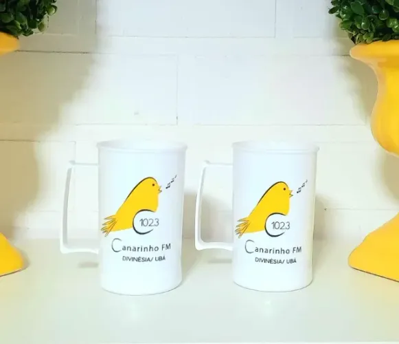 Caneca de chopp cor lisa