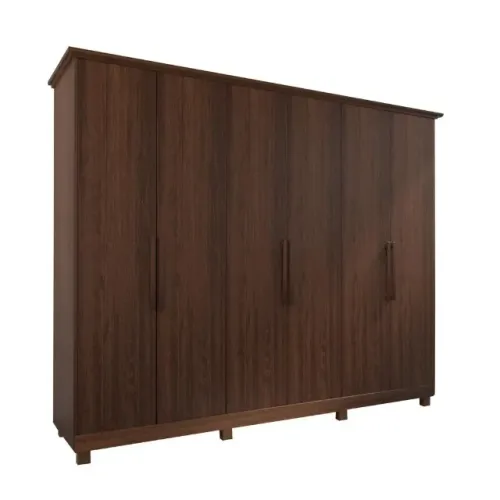 Guarda Roupas Otto 6 Portas 100% MDF - Novo - Fazemos Entrega