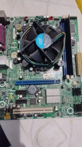 Kit Placa mãe ddr3 mais processador i3 e cooler,soquet 1155