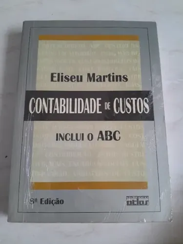 Livro Contabilidade de custos usado