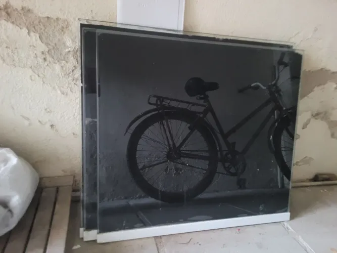 Placas de vidro temperado com fumê