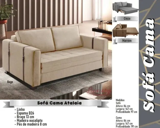 sala sofa cama