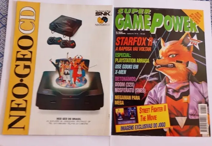 Revista Super Gamepower Nº 12 Starfox 2