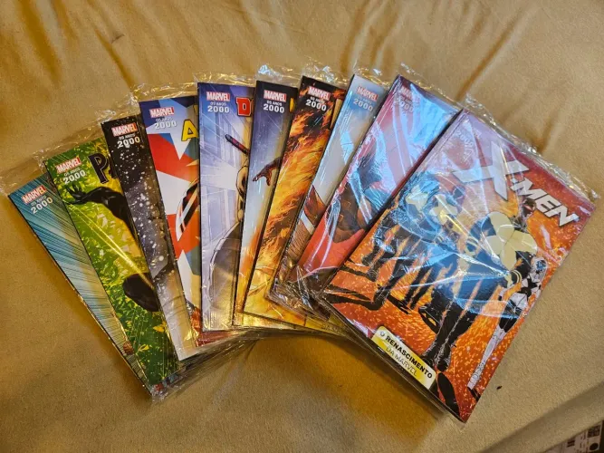 Hq Coleção Marvel 2000 Renascimento Marvel Panini Lacrados
