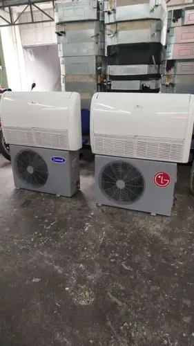 Piso teto Carrier Space 24.000 btu/h 220v Trifásica convencional 