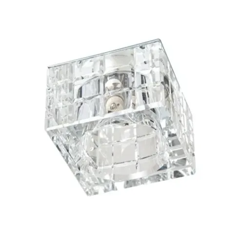 Spot Embutir Quadrado de Cristal 1G9 Novo R$ 97,00
