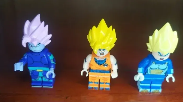 Miniatura De Montar Dragon Ball 5 Cm Lote C/3
